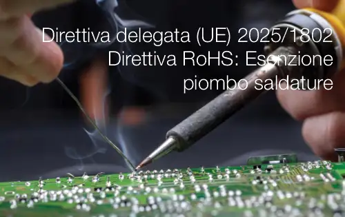 Direttiva delegata (UE) 2025/1802 
